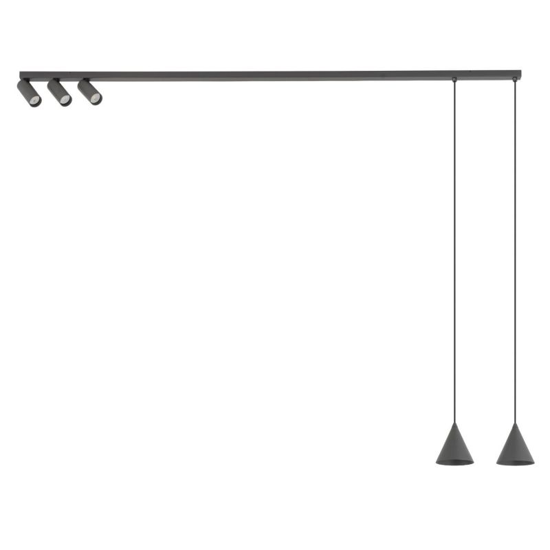 Lampa wisząca z reflektorkami FOURTY 11472 Nowodvorski 1 szt.