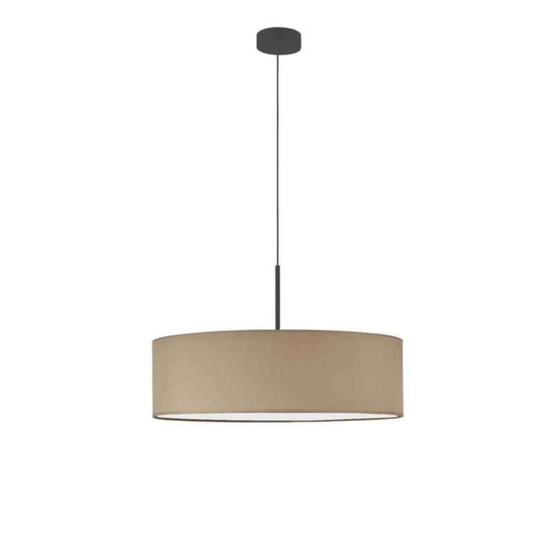 Lampa wisząca zwis Volta Light Factory żyrandol sufitowa z abażurem diament Cappuccino JAZZ 60cm 1szt.