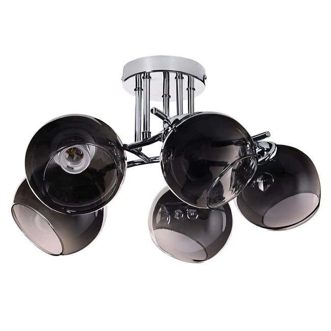 Lampa wiszaca Activejet AJE-PALOMA 5P E27 5x40W srebrna 1szt.