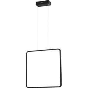 Lampa wisząca Anaya 1920 lm 4000 K czarny mat