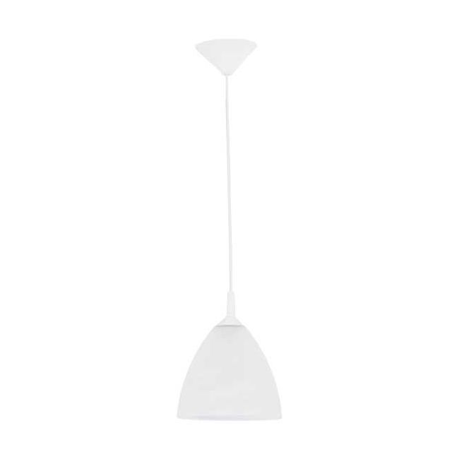 Lampa wisząca Bartek 1 x 75 W E27 alabaster