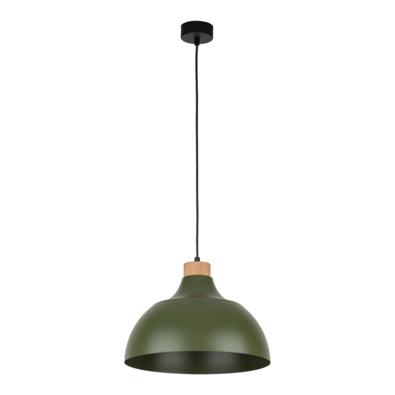 Lampa wisząca Cap 1 x E27 zielona