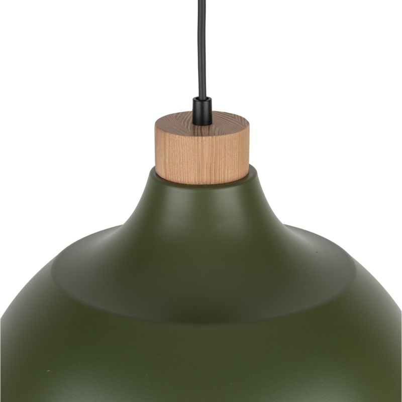 Lampa wisząca Cap 1 x E27 zielona