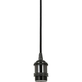 Lampa wisząca Classo 1 x 60 W E27 shiny black