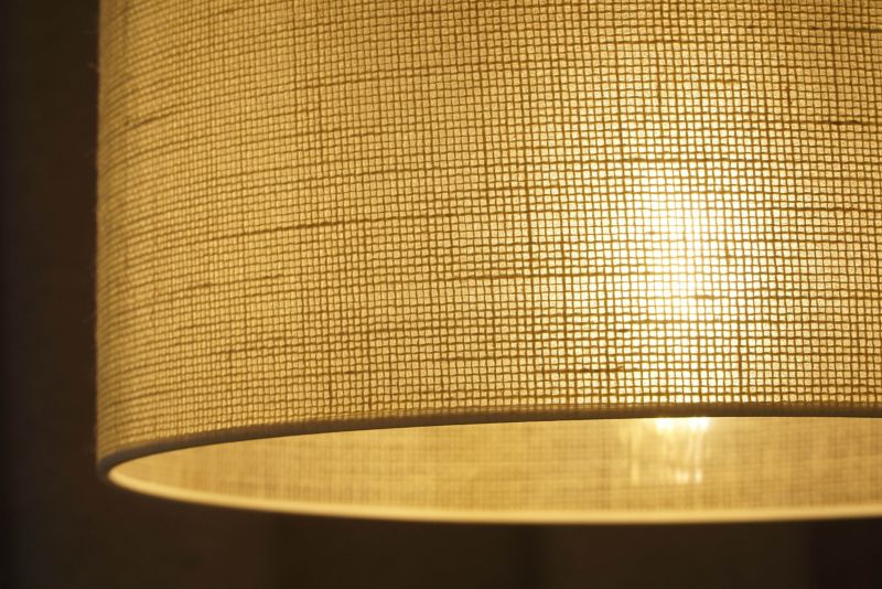 Lampa wisząca Duolla 1 x E27 biała juta