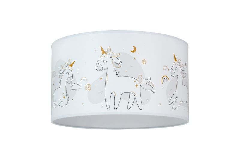 Lampa wisząca Duolla 1 x E27 jednorożce