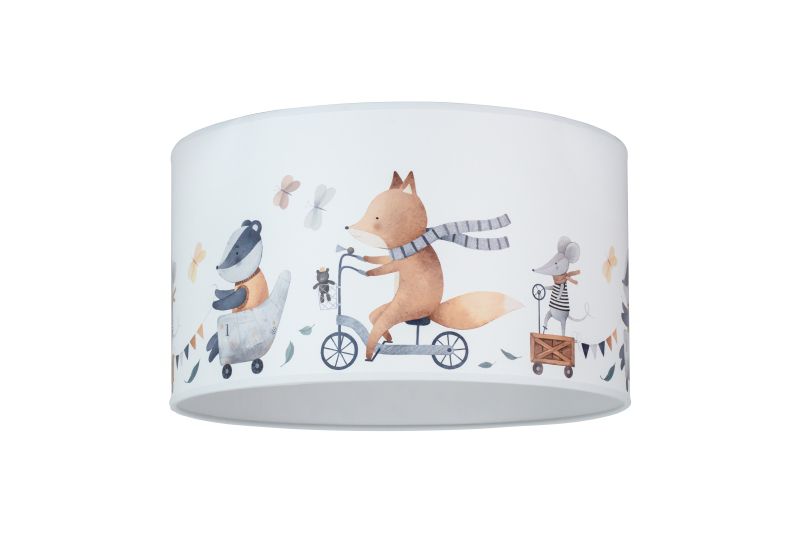 Lampa wisząca Duolla 1 x E27 zwierzątka
