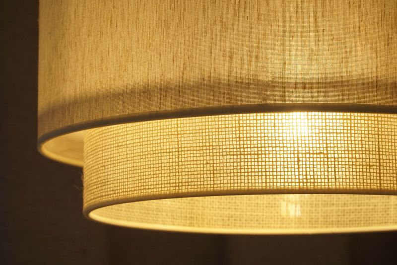 Lampa wisząca Duolla Boho 1 x E27 biała/juta