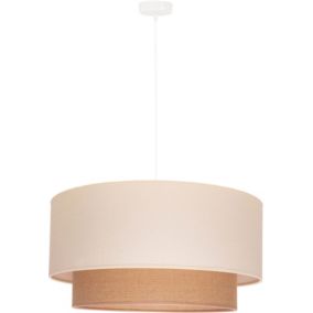 Lampa wisząca Duolla Boho 1 x E27 kremowa / juta