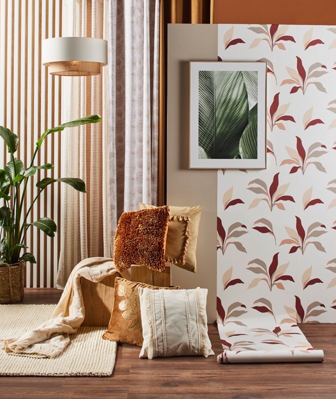 Lampa wisząca Duolla Boho 1 x E27 kremowa / juta