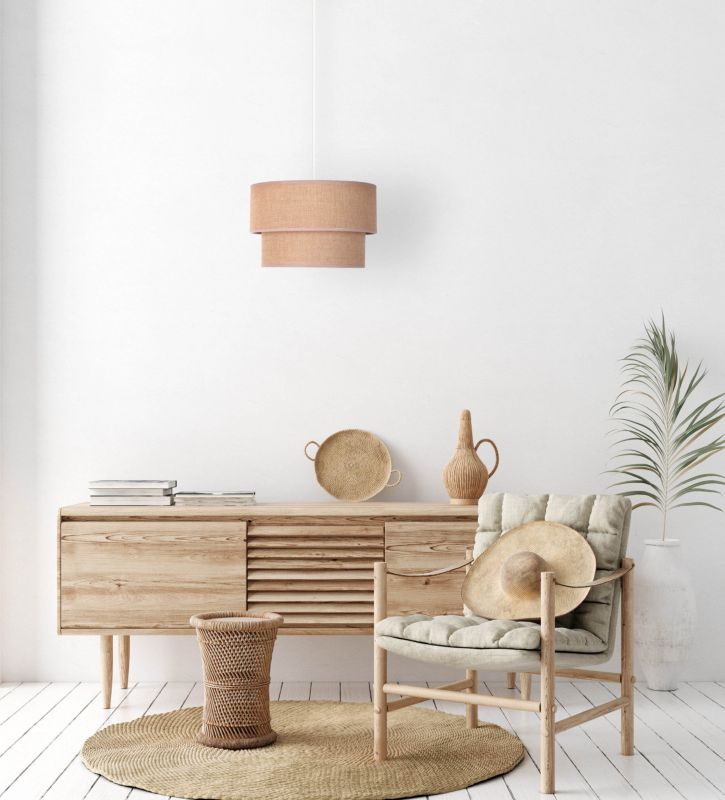 Lampa wisząca Duolla Boho XS 1-punktowa E27 juta
