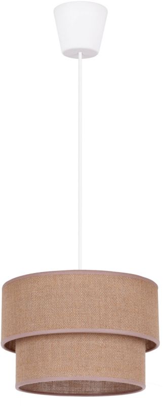 Lampa wisząca Duolla Boho XS 1-punktowa E27 juta