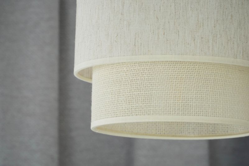 Lampa wisząca Duolla Boho XS 1 x E27 biała/juta