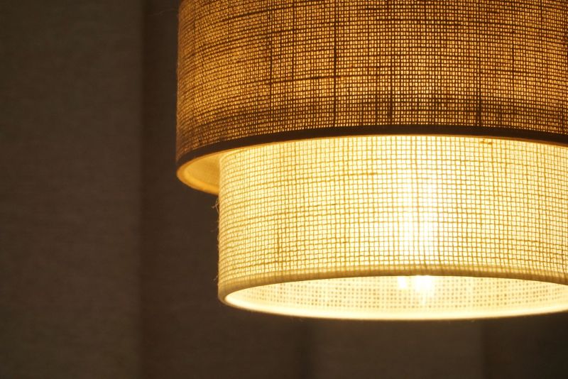 Lampa wisząca Duolla Boho XS 1 x E27 juta/biała juta