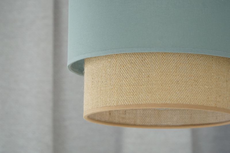 Lampa wisząca Duolla Boho XS 1 x E27 szara/juta