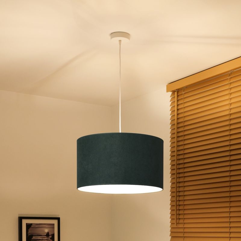 Lampa wisząca Duolla Bristol 1-punktowa E27 zielona