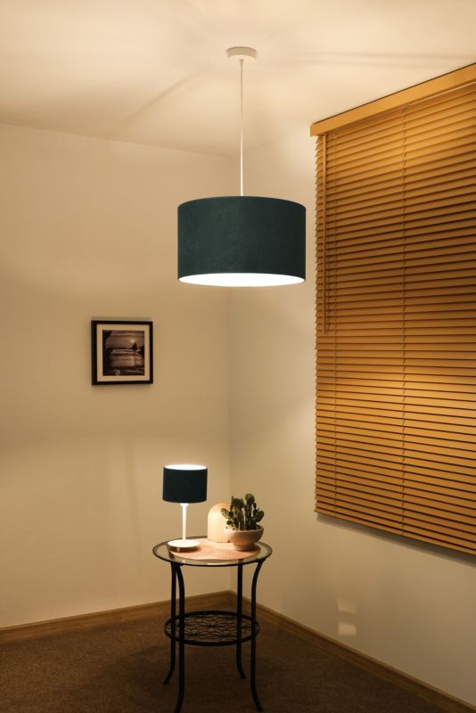 Lampa wisząca Duolla Bristol 1-punktowa E27 zielona