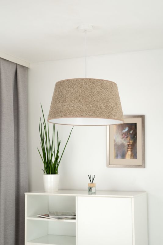 Lampa wisząca Duolla Cone 1 x E27 bukla cappucino