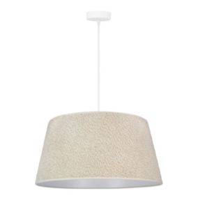 Lampa wisząca Duolla Cone 1 x E27 bukla ecru