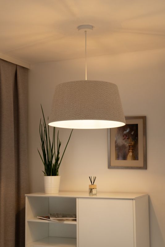 Lampa wisząca Duolla Cone 1 x E27 bukla ecru