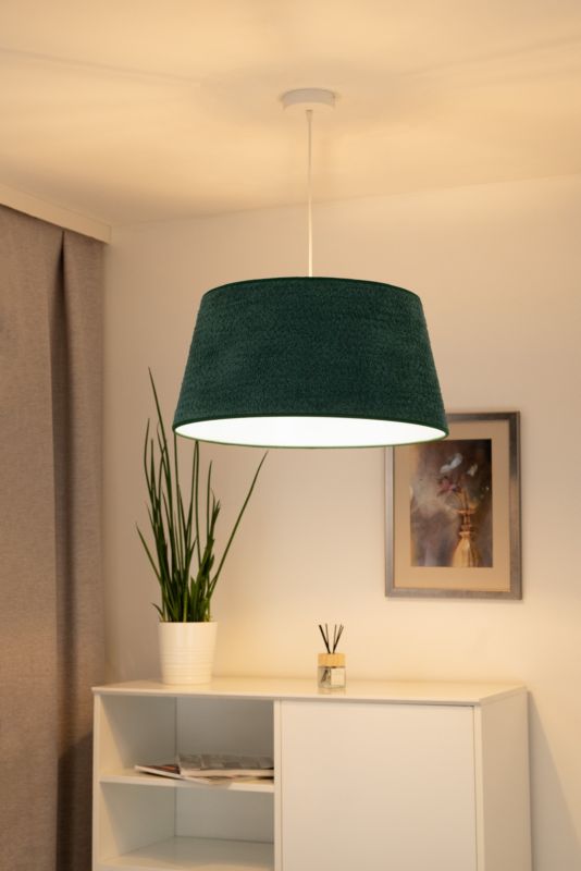 Lampa wisząca Duolla Cone 1 x E27 bukla niebieska