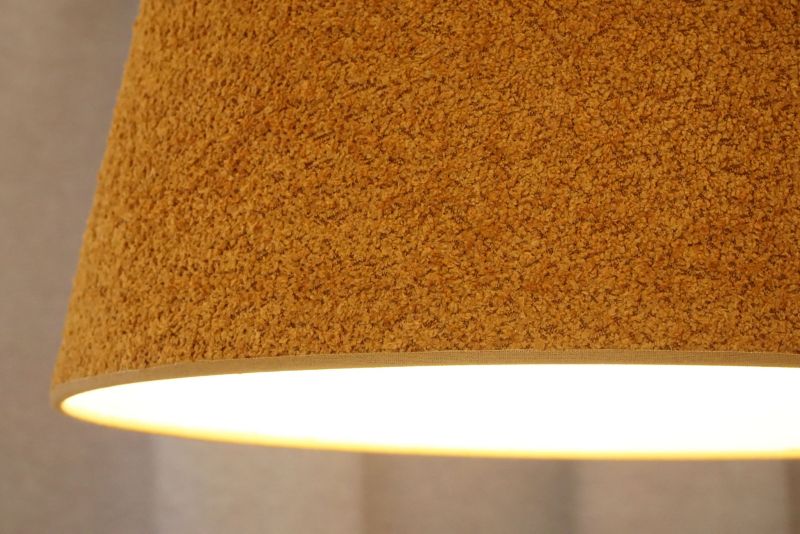 Lampa wisząca Duolla Cone 1 x E27 bukla pomarańczowa