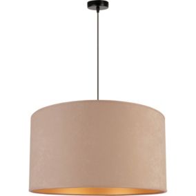 Lampa wisząca Goldie 1 x E27 beżowa