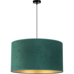 Lampa wisząca Goldie 1 x E27 zielona