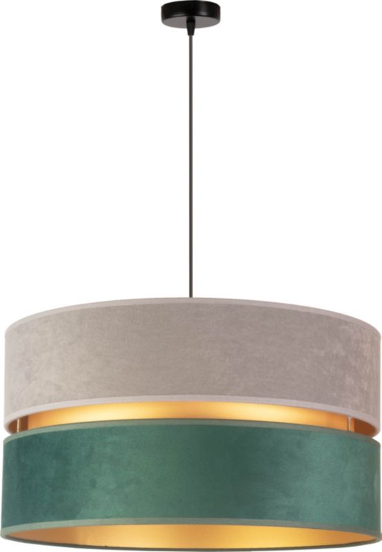 Lampa wisząca Goldie Duo 1 x E27 zielona