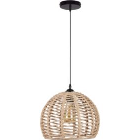 Lampa wisząca Goldlux Otis 1-punktowa E27 bambus