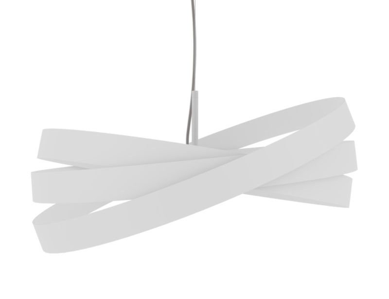 Lampa wisząca GoodHome Agiou 3-punktowa E27 biały mat