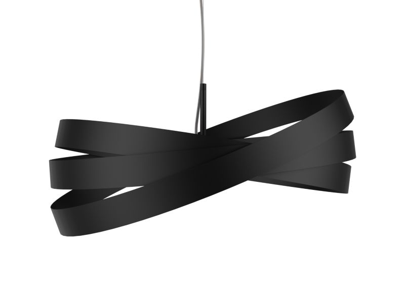 Lampa wisząca GoodHome Agiou 3-punktowa E27 czarny mat