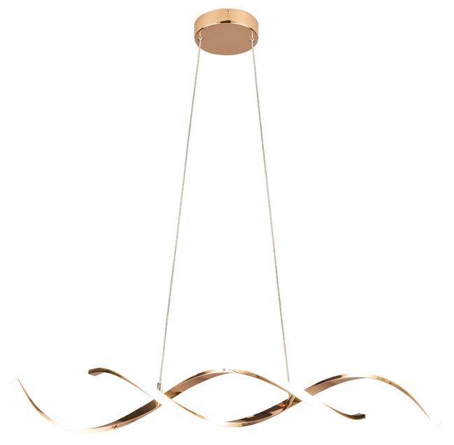 Lampa wisząca GoodHome Alani 1850 lm czarna DIM