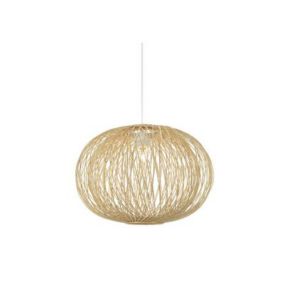 Lampa wisząca GoodHome Albarella E27 rattanowa