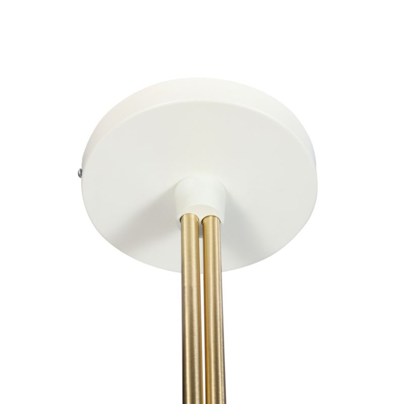 Lampa wisząca GoodHome Apennin 2 x 35 W E27 biała