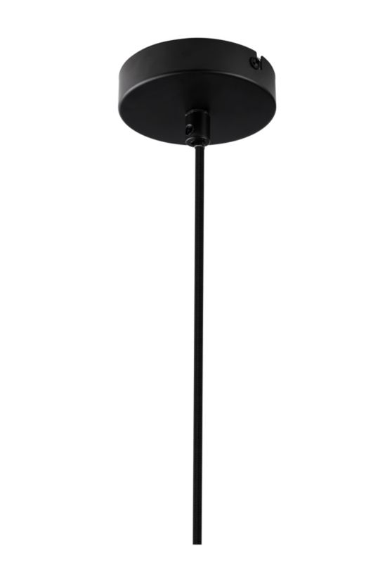 Lampa wisząca GoodHome Arraqis 1-punktowa E27 19 cm czarna