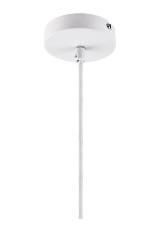 Lampa wisząca GoodHome Arraqis 1-punktowa E27 36 cm biała