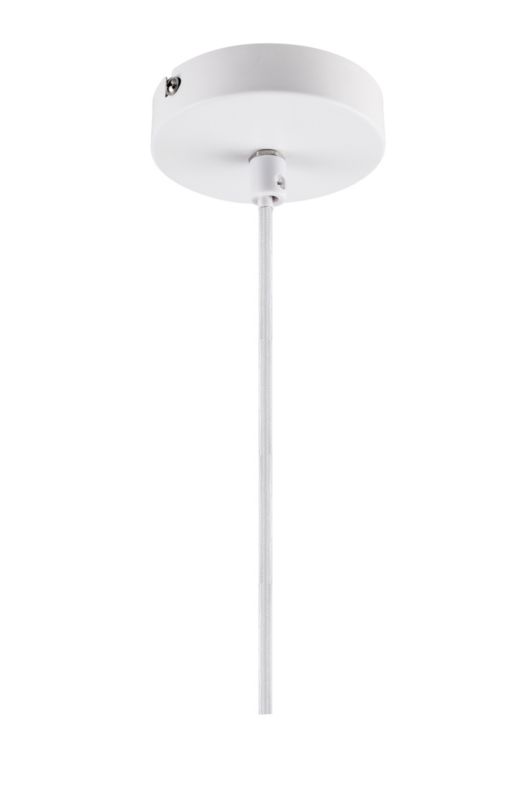 Lampa wisząca GoodHome Arraqis 1-punktowa E27 38 cm biała