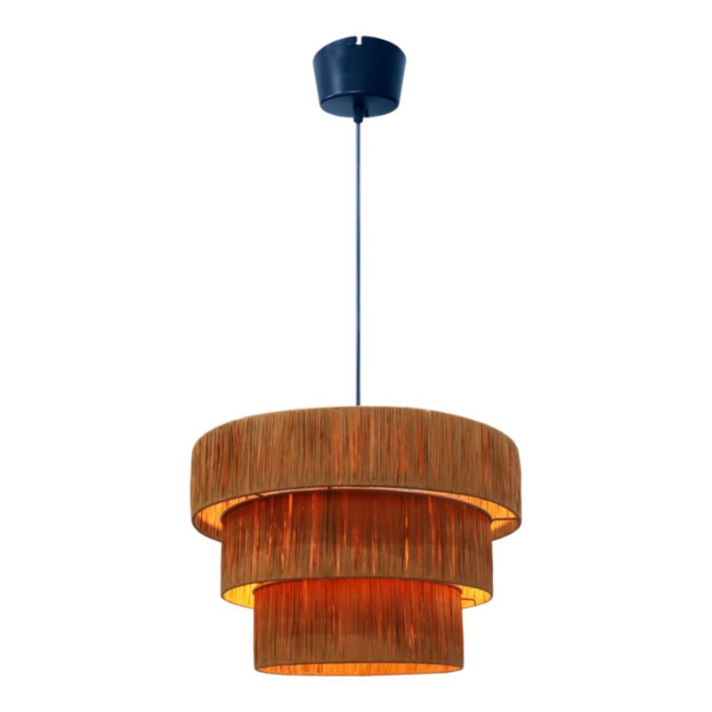 Lampa wisząca GoodHome Bellflower 1 x E27 ciemny brąz