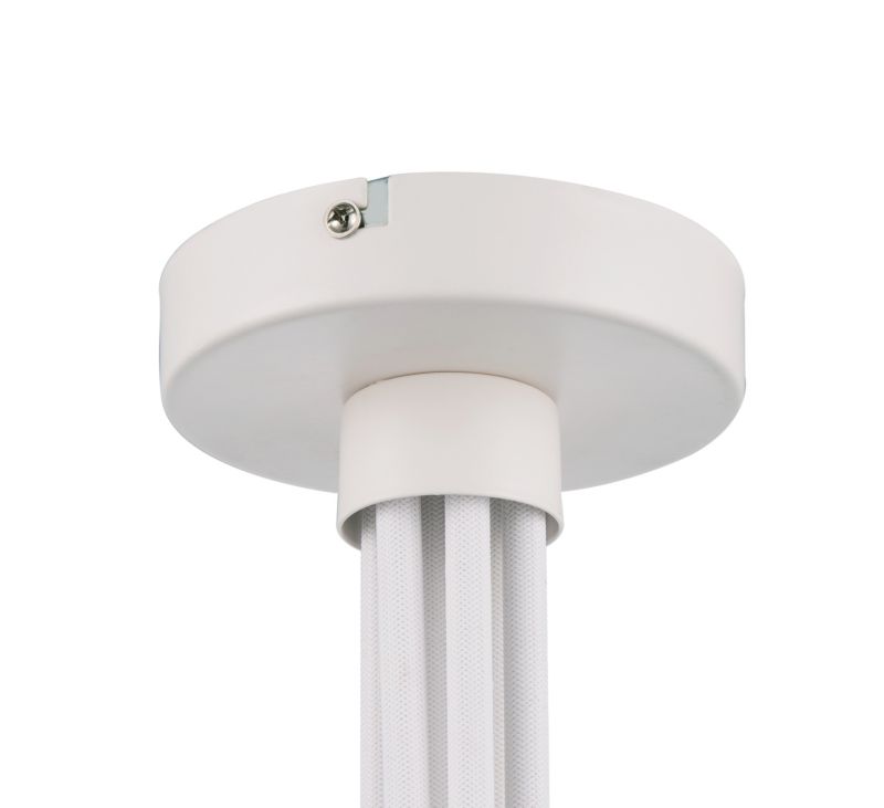 Lampa wisząca GoodHome Biham 6-punktowa E27 biała
