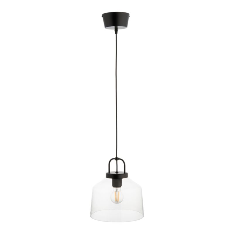 Lampa wisząca GoodHome Boronia 1 x E27 szklana 24 cm