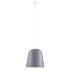 Lampa wisząca GoodHome Calume 1-punktowa E27 38 cm szara