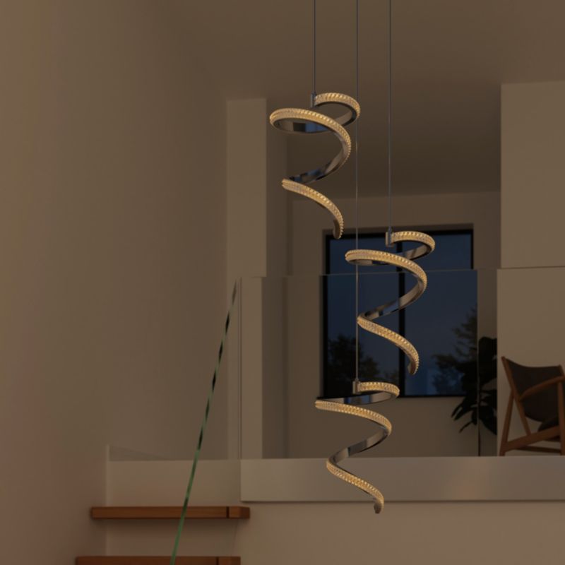 Lampa wisząca GoodHome Darien 3000 lm 3000 K chrom DIM