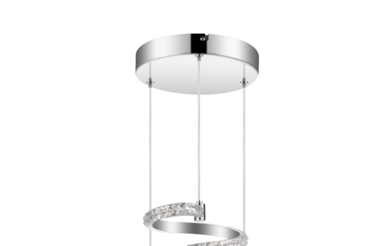 Lampa wisząca GoodHome Darien 3000 lm 3000 K chrom DIM