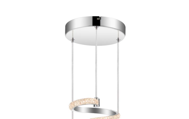 Lampa wisząca GoodHome Darien 3000 lm 3000 K chrom DIM
