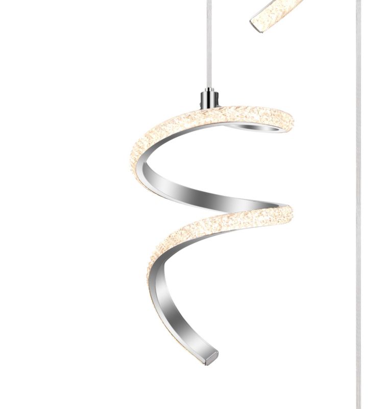 Lampa wisząca GoodHome Darien 3000 lm 3000 K chrom DIM