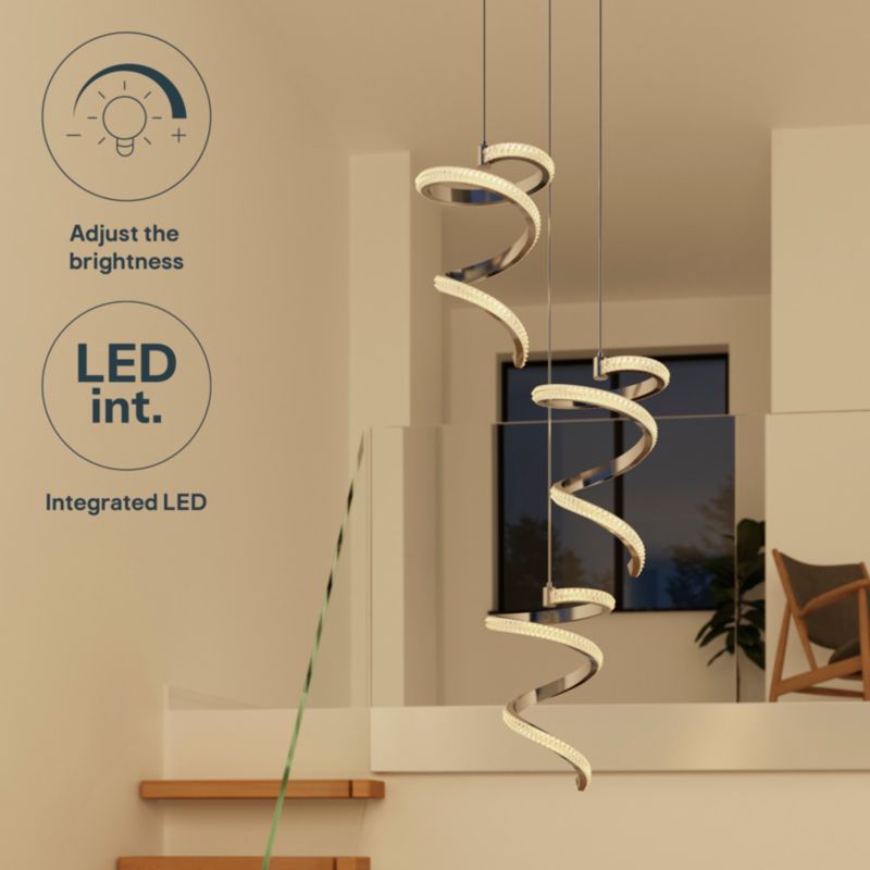 Lampa wisząca GoodHome Darien 3000 lm 3000 K chrom DIM