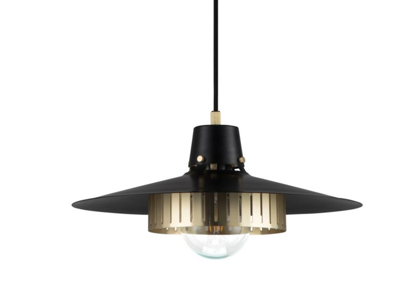 Lampa wisząca GoodHome Delagoa 1-punktowa E27 czarna