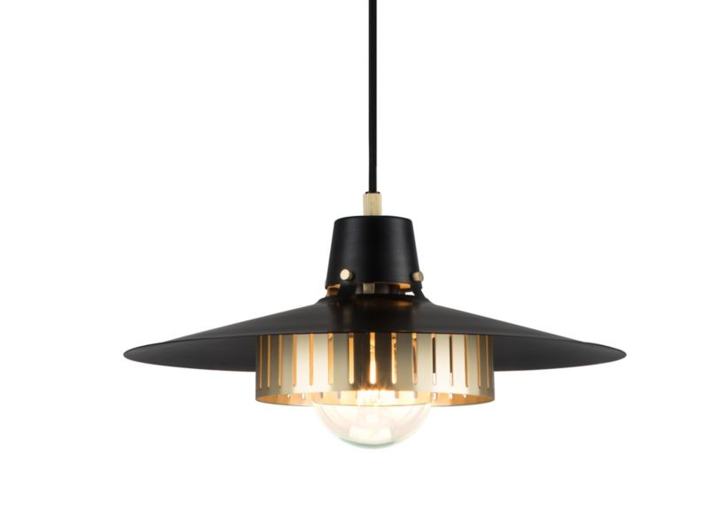 Lampa wisząca GoodHome Delagoa 1-punktowa E27 czarna