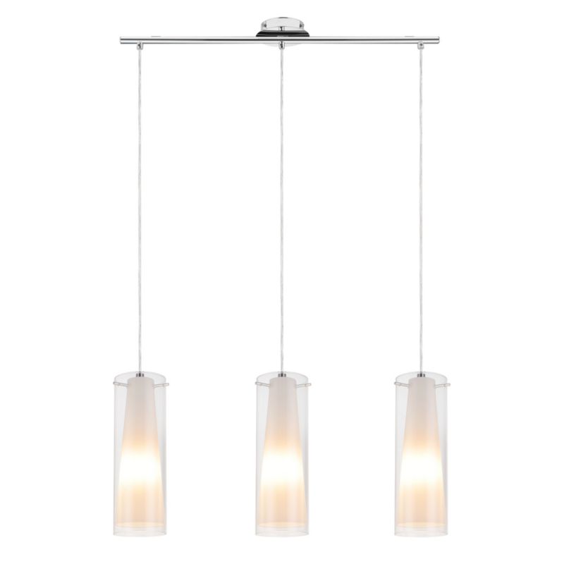 Lampa wisząca GoodHome Dimonika 3-punktowa E27 chrom